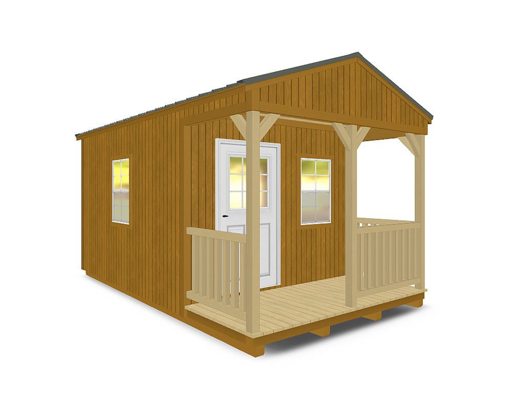 A-Frame With Front Porch