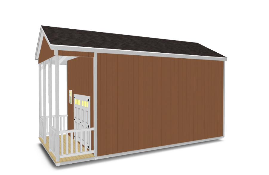 [Test] Tiny cottage front porch