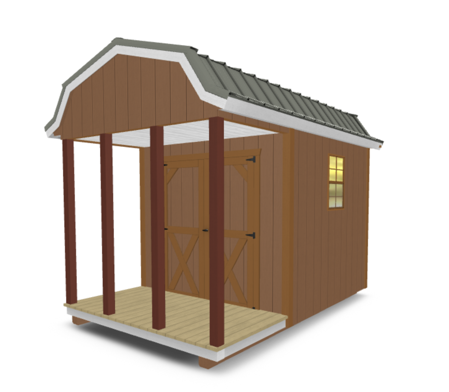 Barn With Front Porch